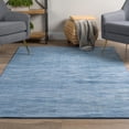 thumbnail image 1 of Addison Rugs Phoenix 8' x 10' Solid Transitional Wool Area Rug in Blue, 1 of 2