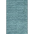 thumbnail image 1 of Addison Rugs Phoenix 8' x 10' Solid Transitional Wool Area Rug in Peacock Blue, 1 of 2