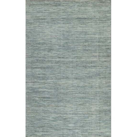 Addison Rugs Phoenix 9' x 13' Tonal Solid Wool Area Rug in River Gray