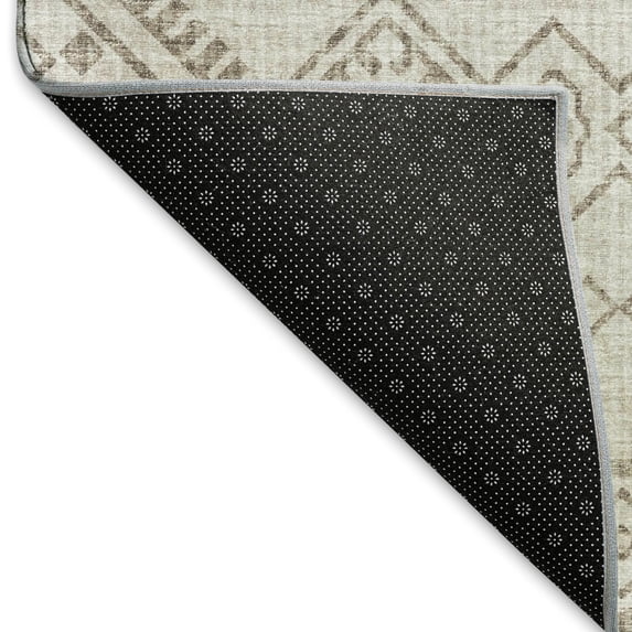 Addison Rugs Premium Washable Super Soft Boho Global Mayfield Rug Taupe - 1' 8" x 2' 6" - Rectangle