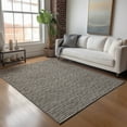 thumbnail image 1 of Addison Rugs Mayfield Washable Transitional Stripes Chocolate Rectangle Rug, 10' x 14', 1 of 6