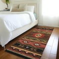 thumbnail image 1 of Addison Rugs Mayfield Washable Southwest Aztec Brown Runner Rug, 2'3" x 7'6", 1 of 5