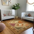 thumbnail image 1 of Addison Rugs Premium Machine Washable Mayfield  Brown 3' x 5' Rug, 1 of 6