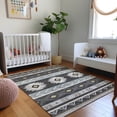 thumbnail image 1 of Addison Rugs Mayfield Washable Southwest Aztec Midnight Rectangle Rug, 10' x 14', 1 of 6