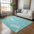thumbnail image 1 of Addison Rugs Mayfield Washable Coastal Nautical Ocean Rectangle Rug, 10' x 14', 1 of 6