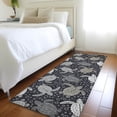 thumbnail image 1 of Addison Rugs Mayfield Washable Coastal Turtles Midnight Runner Rug, 2'3" x 7'6", 1 of 5