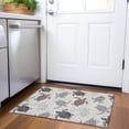 thumbnail image 1 of Addison Rugs Mayfield Washable Coastal Turtles Sand Rectangle Rug, 1'8" x 2'6", 1 of 5