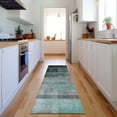 thumbnail image 1 of Addison Rugs Mayfield Washable Transitional Casual Teal Runner Rug, 2'3" x 7'6", 1 of 5