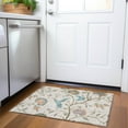 thumbnail image 1 of Addison Rugs Mayfield Washable Kitchen Hummingbirds Beige Rectangle Rug, 1'8" x 2'6", 1 of 5