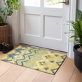 thumbnail image 1 of Addison Rugs Mayfield Washable Transitional Tribal, Boho Yellow Rectangle Rug, 1'8" x 2'6", 1 of 5