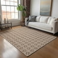 thumbnail image 1 of Addison Rugs Mayfield Washable Transitional Modern Squares Paprika Rectangle Rug, 8' x 10', 1 of 6