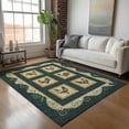 thumbnail image 1 of Addison Rugs Mayfield Washable Kitchen Rooster Panel Midnight Rectangle Rug, 10' x 14', 1 of 6
