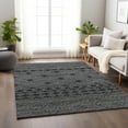 thumbnail image 1 of Addison Rugs Mayfield Washable Transitional Cultural, Diamond Gray Rectangle Rug, 5' x 7'6", 1 of 6