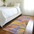 thumbnail image 1 of Addison Rugs Mayfield Washable Tropical Birds Of Paradise Multi Runner Rug, 2'3" x 7'6", 1 of 5
