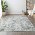 thumbnail image 1 of Addison Rugs Mayfield Washable Traditional Ornate Dove Rectangle Rug, 8' x 10', 1 of 6