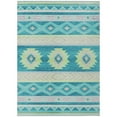 thumbnail image 1 of Addison Rugs Sonora ASO33 Peacock 3' x 5' Indoor Outdoor Area Rug, Easy Clean, Machine Washable, Non Shedding, Bedroom, Living Room, Dining Room, Kitchen, Patio Rug, 1 of 4