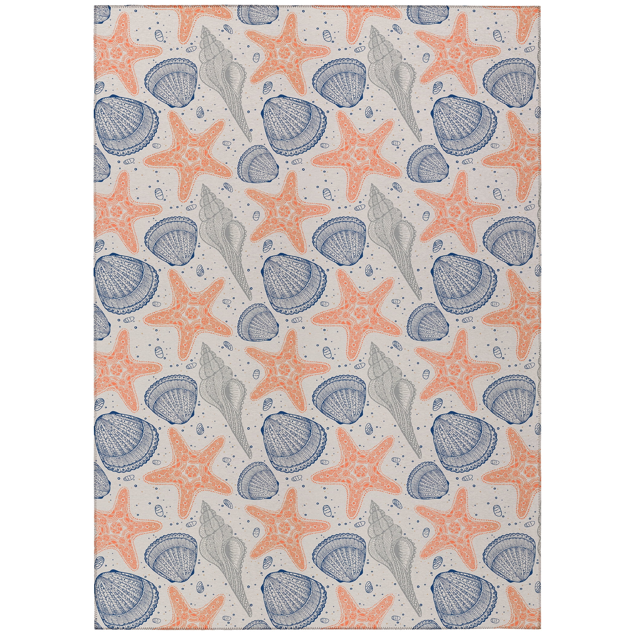 Addison Rugs Surfside ASR34 Peach 2'6" x 3'10" Indoor Outdoor Area Rug ...