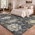 thumbnail image 1 of Addison Rugs Dream Shag Premium Machine Washable Traditional Ornate Shadow Rectangle Rug, 3' x 5', 1 of 8