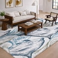 thumbnail image 1 of Addison Rugs Dream Shag Premium Machine Washable Transitional Dolphin Ivory Rectangle Rug, 3' x 5', 1 of 8