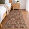 thumbnail image 1 of Addison Rugs Dream Shag Premium Machine Washable Transitional Squares Canyon Runner Rug, 2'3" x 7'6", 1 of 8