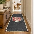 thumbnail image 1 of Addison Rugs Dream Shag Premium Machine Washable Transitional Coffee Sign Midnight Runner Rug, 2'3" x 7'6", 1 of 8