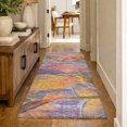 thumbnail image 1 of Addison Rugs Dream Shag Premium Machine Washable Transitional Birds Of Paradise Multi Runner Rug, 2'3" x 7'6", 1 of 8