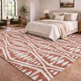 thumbnail image 1 of Addison Rugs Dream Shag Premium Machine Washable Transitional Tribal, Boho Canyon Rectangle Rug, 8' x 10', 1 of 8