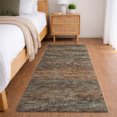 thumbnail image 1 of Addison Rugs Dream Shag Premium Machine Washable Transitional Horizontal Bars Canyon Runner Rug, 2'3" x 7'6", 1 of 8