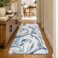 thumbnail image 1 of Addison Rugs Dream Shag Premium Machine Washable Transitional Dolphin Ivory Runner Rug, 2'3" x 7'6", 1 of 8