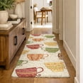 thumbnail image 1 of Addison Rugs Dream Shag Premium Machine Washable Transitional Tea Cups Multi Runner Rug, 2'3" x 7'6", 1 of 8