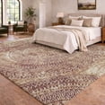 thumbnail image 1 of Addison Rugs Dream Shag Premium Machine Washable Transitional Medallion Canyon Rectangle Rug, 8' x 10', 1 of 8