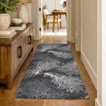 thumbnail image 1 of Addison Rugs Dream Shag Premium Machine Washable Transitional Coral Midnight Runner Rug, 2'3" x 7'6", 1 of 8