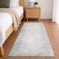 thumbnail image 1 of Addison Rugs Dream Shag Premium Machine Washable Transitional Abstract Gray Runner Rug, 2'3" x 7'6", 1 of 8