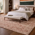 thumbnail image 1 of Addison Rugs Dream Shag Premium Machine Washable Transitional Squares Canyon Rectangle Rug, 5' x 7'6", 1 of 8