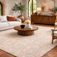 thumbnail image 1 of Addison Rugs Dream Shag Premium Machine Washable Transitional Sand Dollar Nectarine Rectangle Rug, 3' x 5', 1 of 8