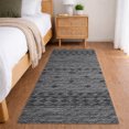 thumbnail image 1 of Addison Rugs Dream Shag Premium Machine Washable Transitional Cultural, Diamond Gray Runner Rug, 2'3" x 7'6", 1 of 8