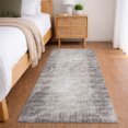thumbnail image 1 of Addison Rugs Dream Shag Premium Machine Washable Transitional Abstract Mocha Runner Rug, 2'3" x 7'6", 1 of 8