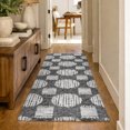thumbnail image 1 of Addison Rugs Dream Shag Premium Machine Washable Transitional Geo, Circles Gray Runner Rug, 2'3" x 7'6", 1 of 8
