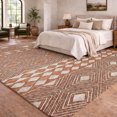 thumbnail image 1 of Addison Rugs Dream Shag Premium Machine Washable Transitional Cultural, Diamond Canyon Rectangle Rug, 5' x 7'6", 1 of 8