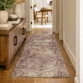 thumbnail image 1 of Addison Rugs Dream Shag Premium Machine Washable Transitional Medallion Canyon Runner Rug, 2'3" x 7'6", 1 of 8