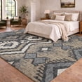 thumbnail image 1 of Addison Rugs Dream Shag Premium Machine Washable Transitional Tribal, Boho Desert Rectangle Rug, 5' x 7'6", 1 of 8