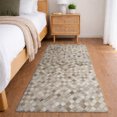 thumbnail image 1 of Addison Rugs Dream Shag Premium Machine Washable Transitional Small Diamonds Gray Runner Rug, 2'3" x 7'6", 1 of 8