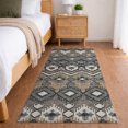 thumbnail image 1 of Addison Rugs Dream Shag Premium Machine Washable Transitional Tribal, Boho Desert Runner Rug, 2'3" x 7'6", 1 of 8