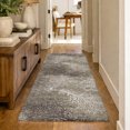 thumbnail image 1 of Addison Rugs Dream Shag Premium Machine Washable Transitional Coral Latte Runner Rug, 2'3" x 7'6", 1 of 8