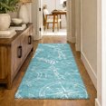 thumbnail image 1 of Addison Rugs Dream Shag Premium Machine Washable Transitional Nautical Ocean Runner Rug, 2'3" x 7'6", 1 of 8