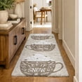 thumbnail image 1 of Addison Rugs Dream Shag Premium Machine Washable Transitional Mug Latte Runner Rug, 2'3" x 7'6", 1 of 8