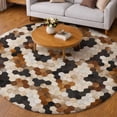 thumbnail image 1 of Addison Rugs Dream Shag Premium Machine Washable Transitional Octagon Multi Round Rug, 8' x 8', 1 of 8
