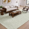 thumbnail image 1 of Addison Rugs Dream Shag Premium Machine Washable Transitional Stripes Mist Rectangle Rug, 8' x 10', 1 of 8