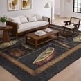 thumbnail image 1 of Addison Rugs Dream Shag Premium Machine Washable Transitional Cabin Midnight Rectangle Rug, 3' x 5', 1 of 8