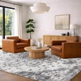 thumbnail image 1 of Addison Rugs Dream Shag Premium Machine Washable Traditional Ornate Fog Rectangle Rug, 3' x 5', 1 of 8